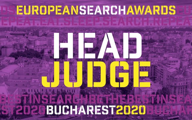 European Search Awards - Head Judge